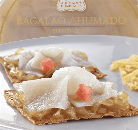 Lonchas de bacalao ahumado