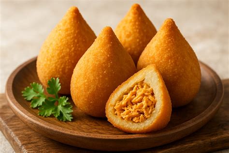 Preparación de la masa para coxinhas
