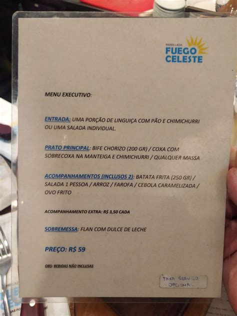 Mapa de la ubicación de Fuego Celeste Parrillada en São Paulo