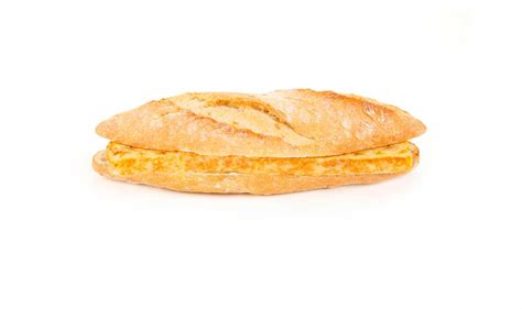 Bocadillo de tostas de patata con relleno