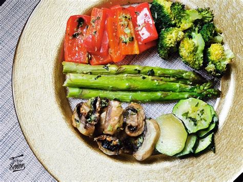 Verduras para la guarnición del lomo