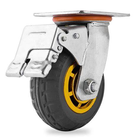 Tipos de ruedas para carros de panadería