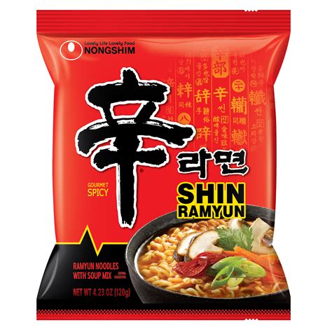 Ingredientes del Shin Ramyun