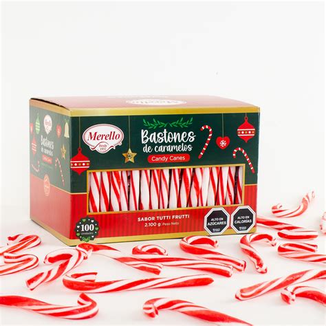 Bastones de caramelo navideños clásicos
