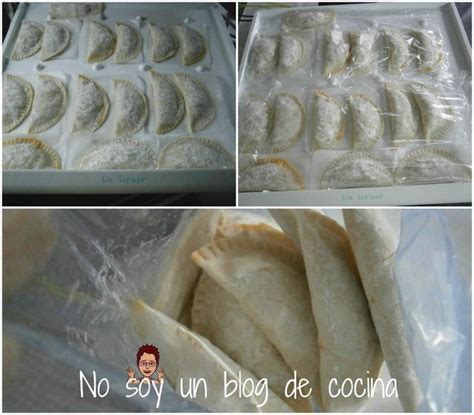 Empanadillas envueltas individualmente para congelar