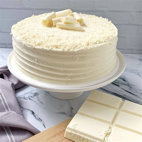 Torta de avena cubierta con chocolate blanco