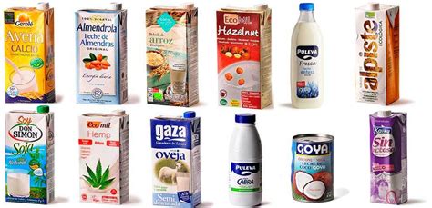Variedades de leche más comunes