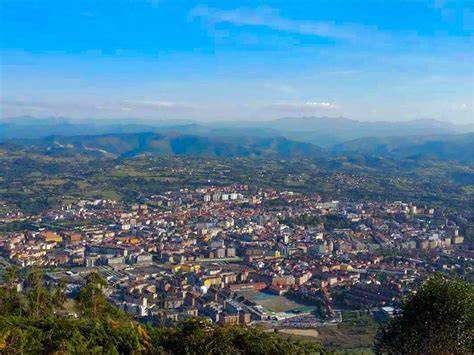 Vista panorámica de Oviedo desde el Monte Naranco