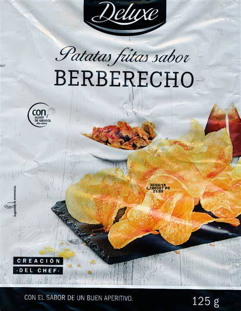 Patatas fritas con sabor a berberechos
