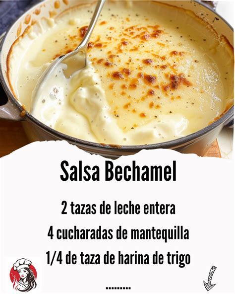 Ingredientes básicos para la bechamel: mantequilla, harina y leche