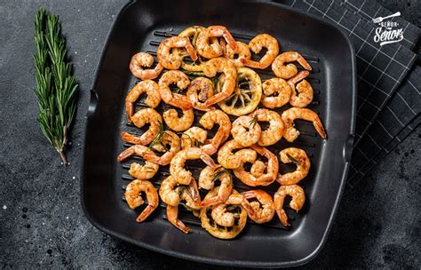 Gambas frescas y sus propiedades nutricionales