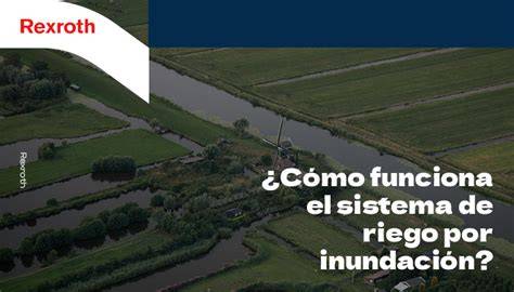 Esquema del sistema de riego por inundación en bancales