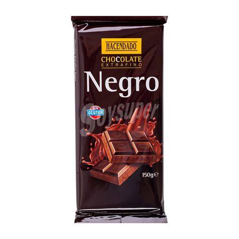 tableta de chocolate negro puro