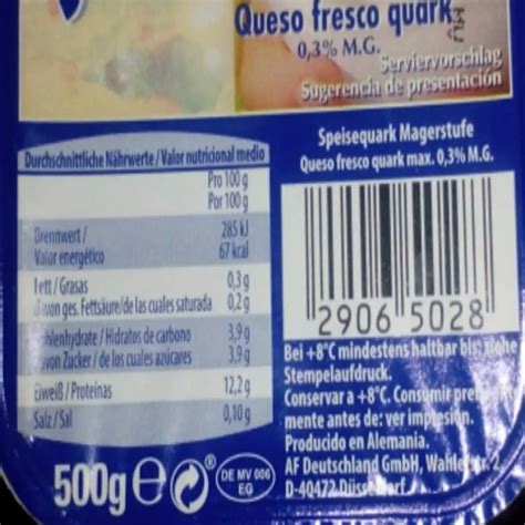 Información nutricional del queso curado