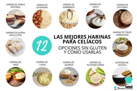 Tipos de harinas sin gluten para croquetas