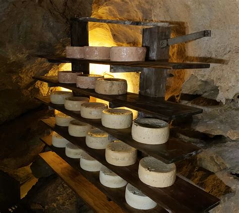 Cueva de maduración de queso en Picos de Europa