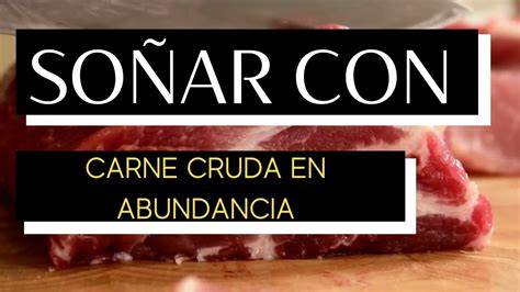 Significado de la carne cruda y cocinada en los sueños