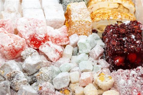 Surtido de Lokum con diferentes sabores
