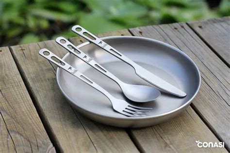 Utensilios de cocina fabricados en titanio puro