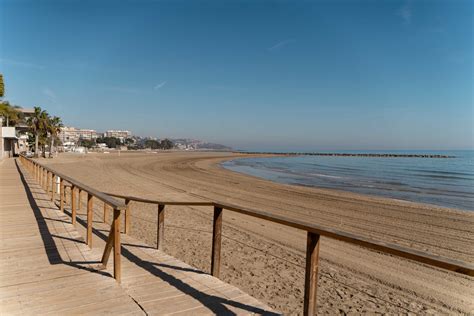Vista de la playa de Benicàssim