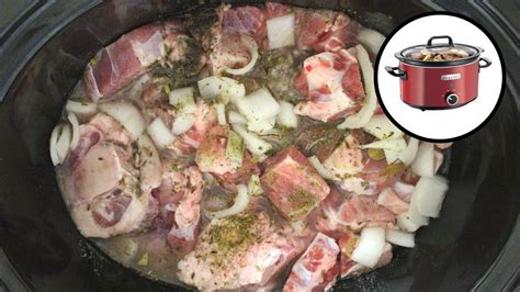 Olla de cocción lenta con barbacoa