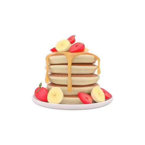 Tortitas con sirope y frutas en Cafetería Nebraska