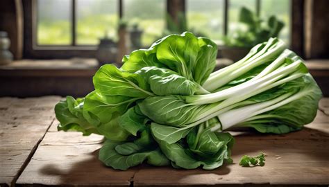 Pak Choi en un mercado asiático
