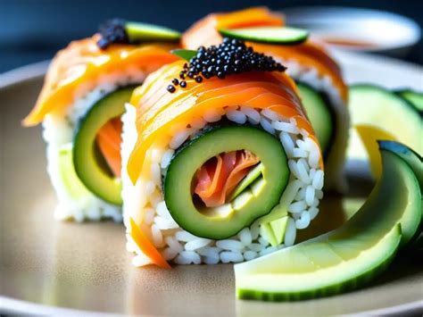 Plato de sushi innovador de Sushi Gallery