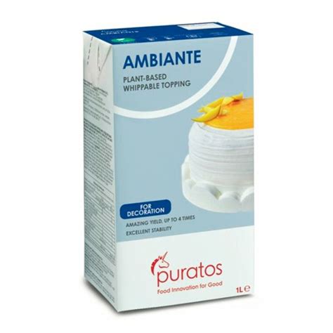 Nata Vegetal Ambiante Puratos en brick de 1 litro