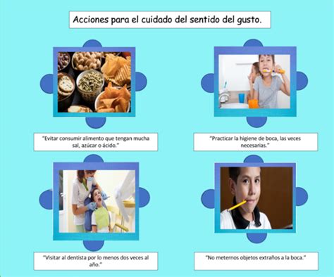 Consejos para cuidar tu sentido del gusto