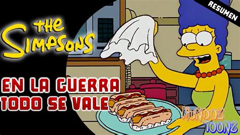 Marge Simpson en la competencia de barbacoa