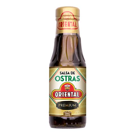 Ingredientes para salsa de ostras