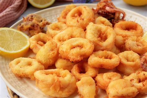 Plato de calamares a la romana