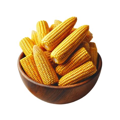 Maíz tostado servido en un cuenco pequeño