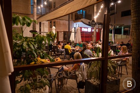 Terraza cubierta de Taberna La Bodega del Jamón