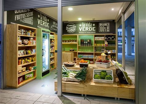 Tienda con productos saludables