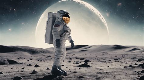 Astronauta con hojaldre en el espacio