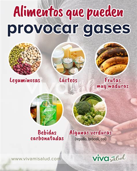 Alimentos comunes que causan gases