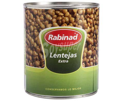 Lata de Lentejas Cocidas Luengo de 2600 gramos