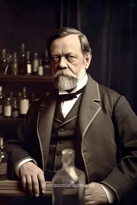 Retrato de Louis Pasteur, científico clave en el estudio de la fermentación