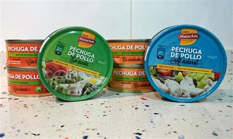 Variedades de Pechuga de Pollo en Lata Casa Matachín