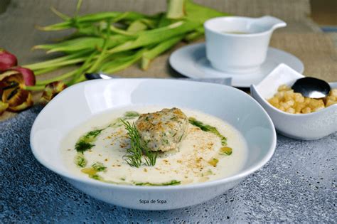 Ingredientes para la sopa de apio nabo