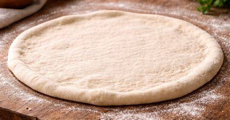 Comparación de texturas: masa de pizza elástica y crepe fino