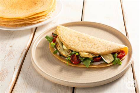 Crepes de lentejas y opciones sin gluten