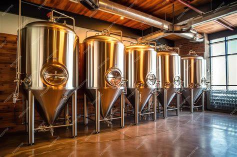Tanques de fermentación de cerveza