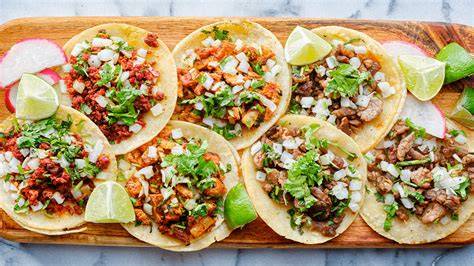 Plato de tacos variados