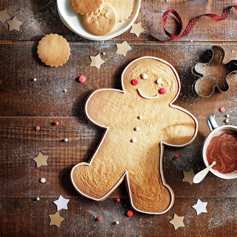 Galletas de jengibre en forma de muñecos