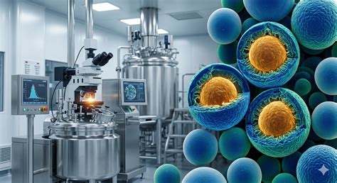 Esquema de microencapsulación de ingredientes activos en matrices lipídicas