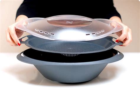 Esquema del funcionamiento del Varoma de Thermomix para cocción al vapor