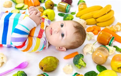 Gráfico de los nutrientes clave para el desarrollo del bebé